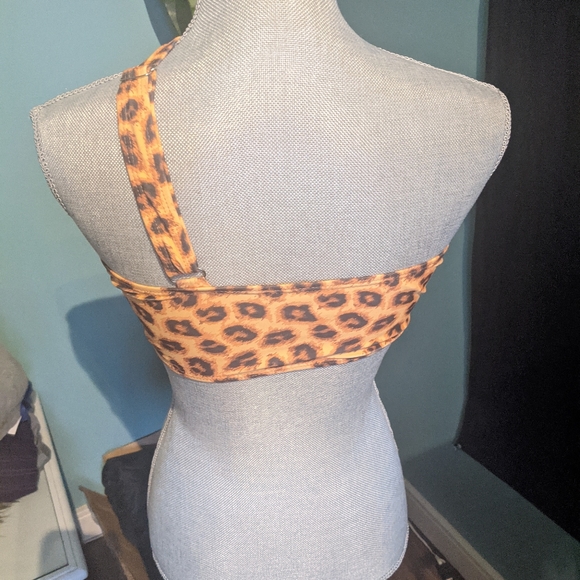 Cheetah multi way Dollboxx bikini top - Picture 3 of 4
